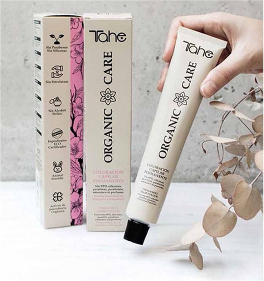Tahe Haarverf 7.52 Medium Blond mahonie parel 100ml