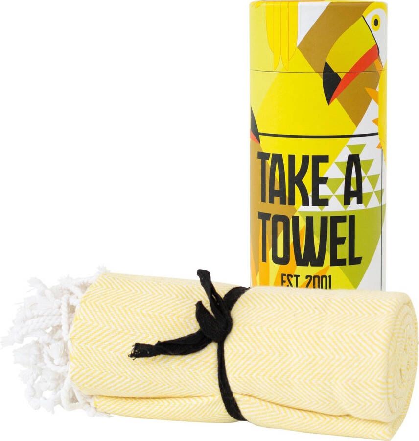 Take A Towel Hamamdoek - saunadoek 100x180cm 100% katoen pestemal TAT 4-6