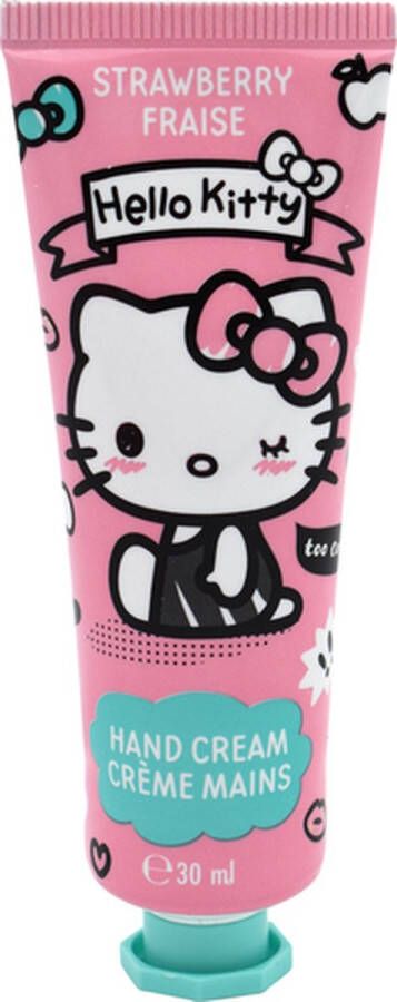 Mevsim Store Hello Kitty Handcrème Set 4x 30 ml Aardbei Hydratatie