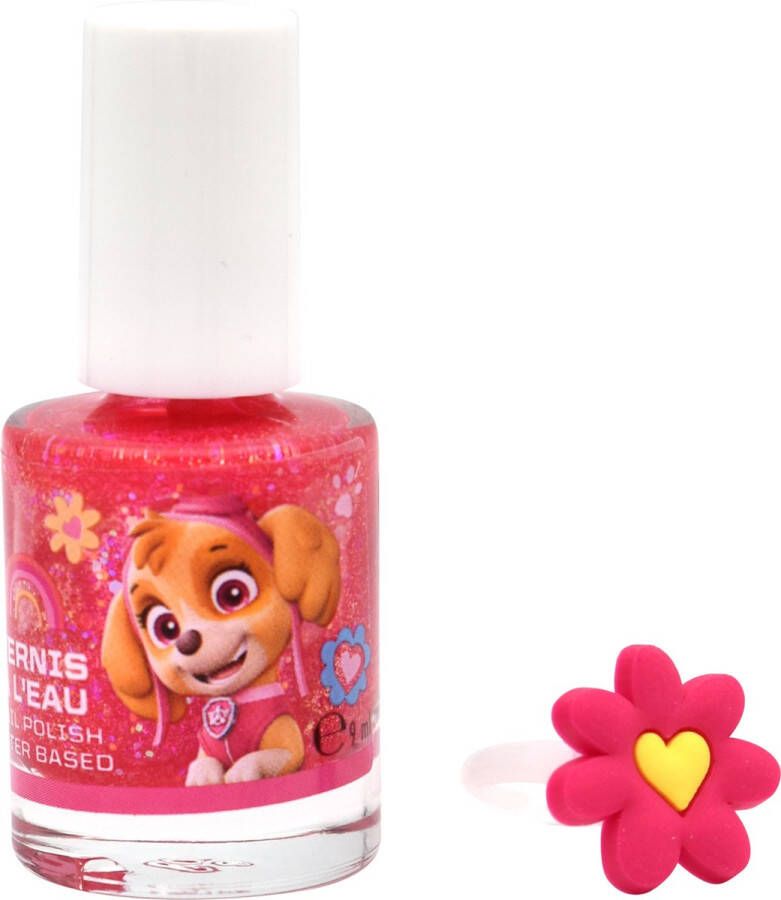 Take Care Paw Patrol Nagellak Kinderen Nagellak Glitter Nagellak Afwasbaar Waterbasis 9ml