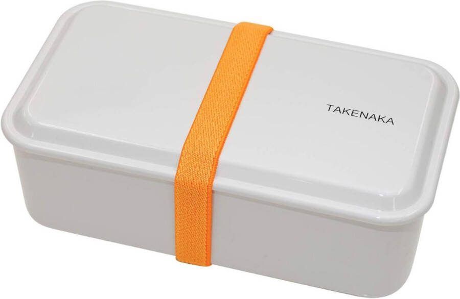 TAKENAKA Bento Snack Box Gray Champignon milieuvriendelijke lunchbox gemaakt in Japan BPA- & rietvrij 100% recyclebaar plastic flesgebruik magnetron- en vaatwasmachinebestendig Bentobox rechthoekig W19xD10.5 xH6.85cm 940ml (Grijze Champignon)