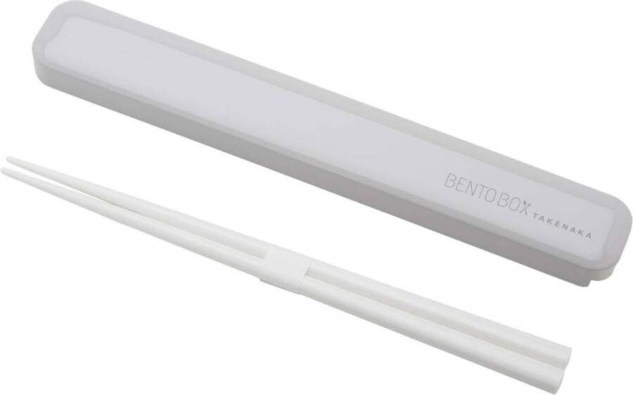 TAKENAKA CHOPSTICKS & CASE Gray Champignon Bestekset eetstokjes in doos B19 0 x D2 8 x H1 5 cm (Grijze Champignon)