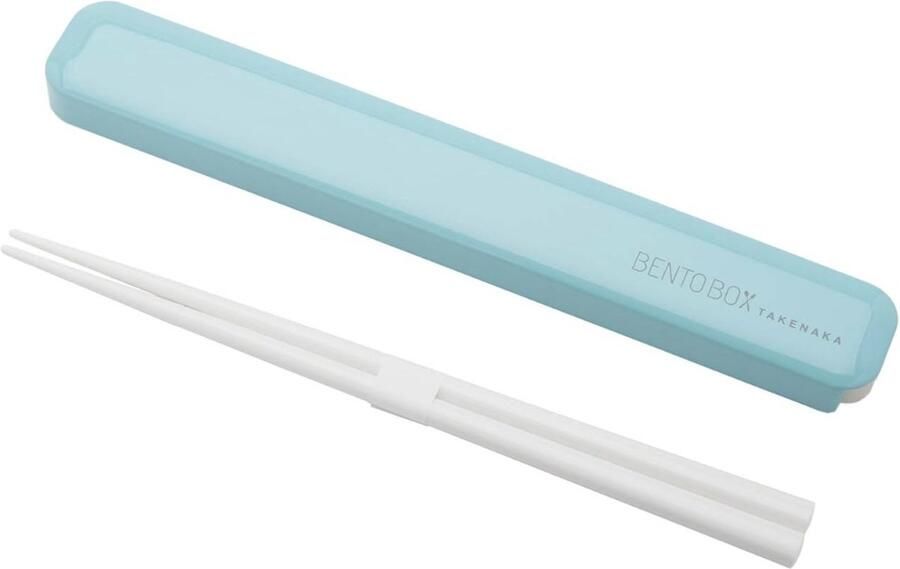 TAKENAKA CHOPSTICKS & CASE Blue Ice Bestekset eetstokjes in doos B19 0 x D2 8 x H1 5 cm (Blauw ijs)