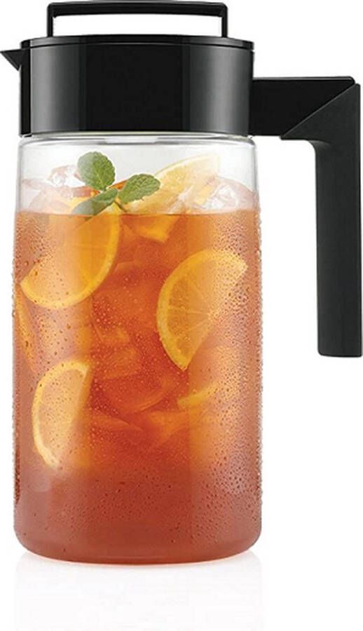 Takeya theepot ijstheemaker Theemaker inclusief Theefilter Ice Tea Maker Cold Brew Tea 0.94 liter Zwart