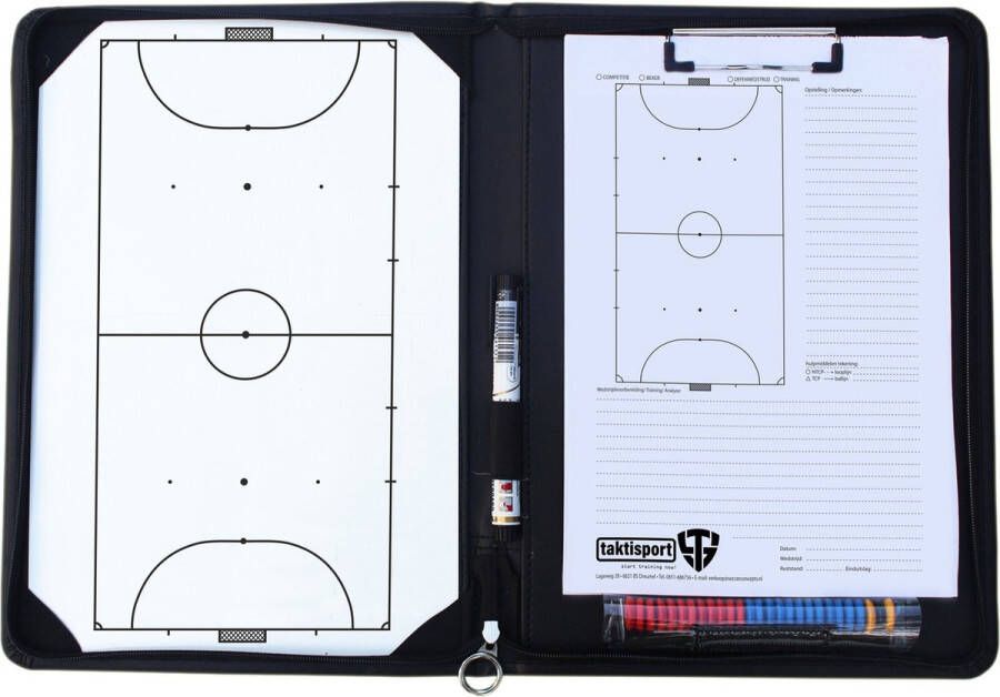 Taktisport Coachmap Futsal Magnetisch Uitwisbaar A4 schrijfblok