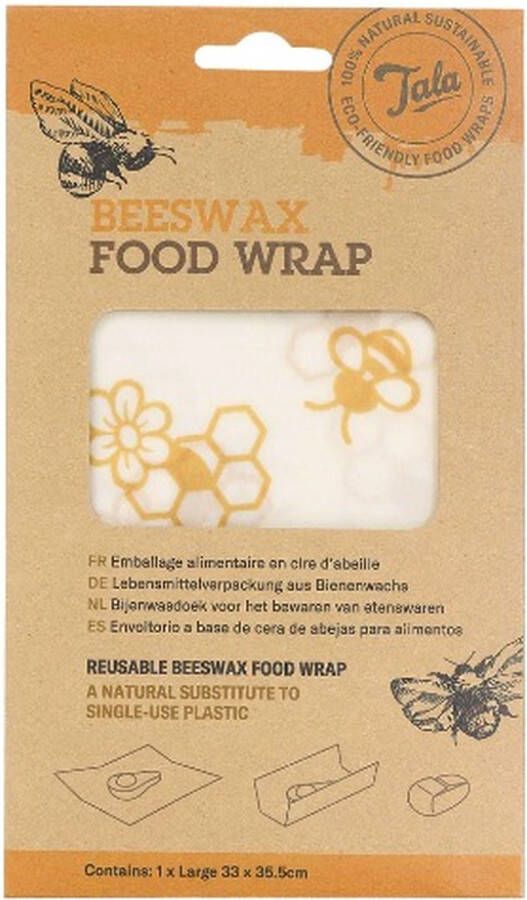 Tala Bijenwas Wrap 33 x 25.5 cm Honeycomb