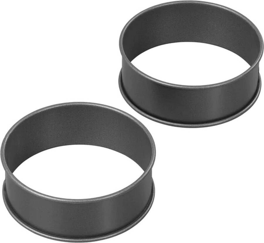 Tala Kookring Ei ring Set van 2 Stuks Non-Stick Zilver