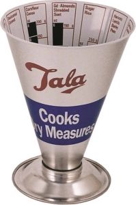 Tala Maatbeker Voor Droge Ingrediënten 11 X 11 Cm Blauw zilver