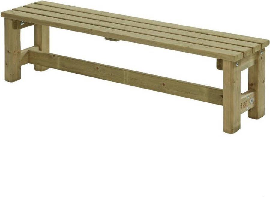 Talen Buitenmeubelen Zeist Tuinbank Bruin 180 x 42 x 46 cm