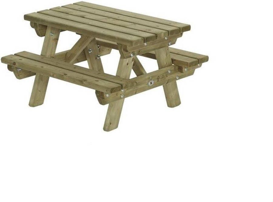 Talen Buitenmeubelen Talen Kinderpicknicktafel 90X90x55CM