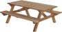 Talen Buitenmeubelen Talen picknicktafel Hardhout 180 cm Bruin - Thumbnail 1