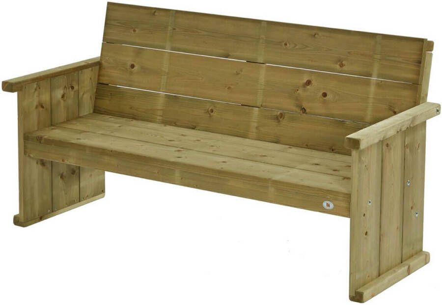 Talen Buitenmeubelen Lisse Tuinbank Bruin 170 x 60 x 93 cm