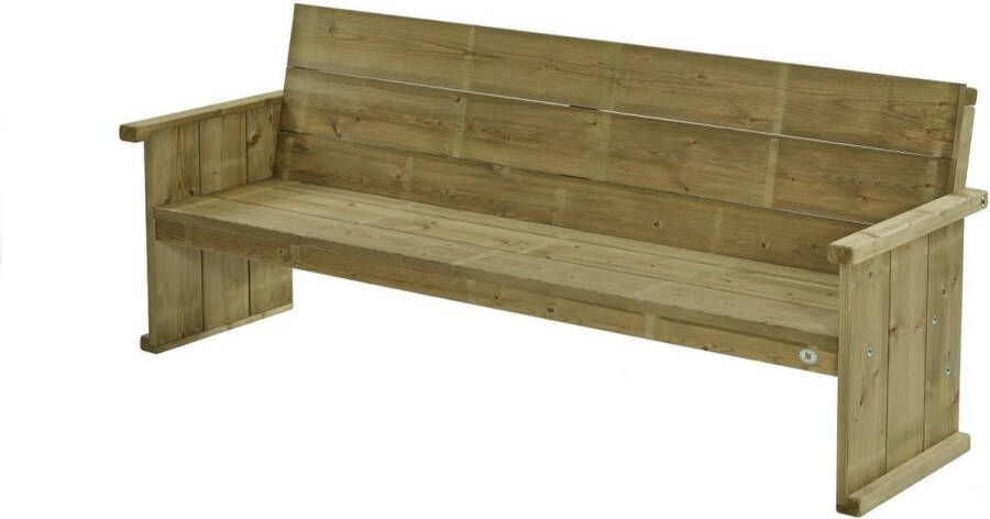 Talen Buitenmeubelen Lisse Tuinbank Bruin 230 x 60 x 93 cm