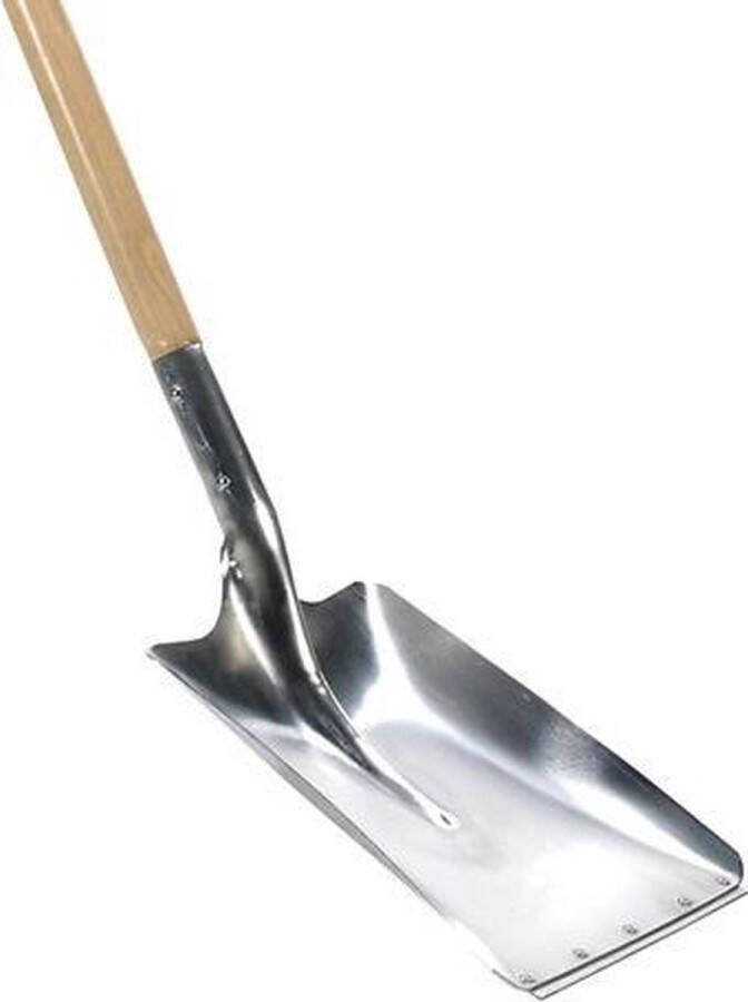 Talen Tools – Ballastschop – Karlstad – Aluminium – Met slijtstrip – Essenhouten steel – 85 cm