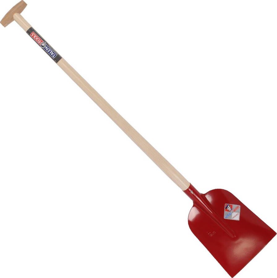 Talen Tools – Betonschop – Gehard staal – Rood – Essenhouten steel – 100 cm
