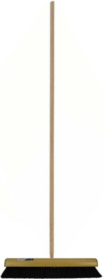 Talen Tools Binnenbezem FSC hout paardenhaar 40 cm 130 cm Bezem