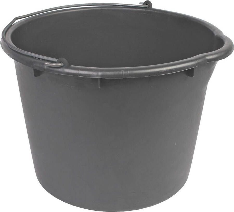 Talen Tools Bouwemmer grijs 12 liter