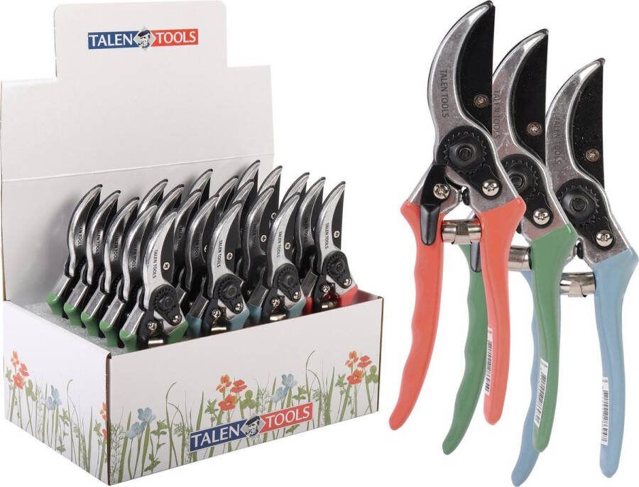 Talen Tools Snoeischaar Set Takken tot 20 mm Dik Koolstofstaal 20 stuks