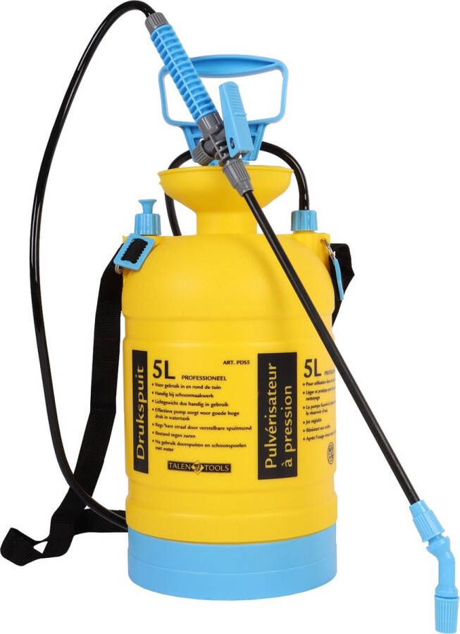 Talen Tools Drukspuit 5 liter PRO (bestand tegen azijn en zuren) Professioneel