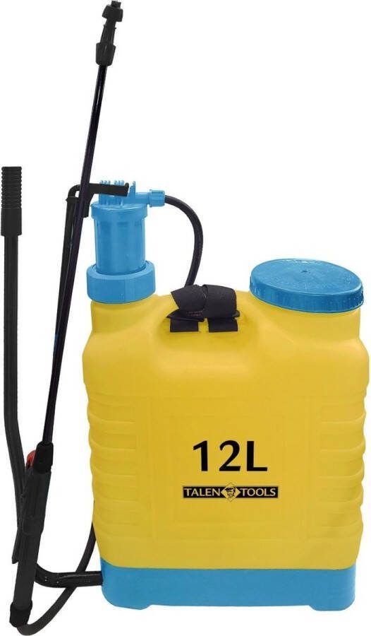 Talen Tools Drukspuit Onkruidverdelger 12L -Zuurbestendig Professioneel