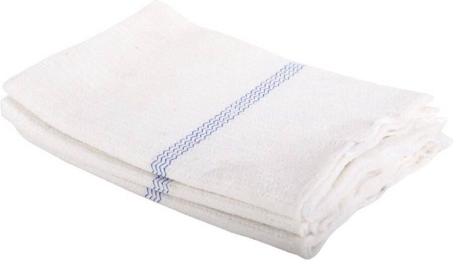 Talen Tools Dweil Katoen 50x80 cm Wit 3 stuks