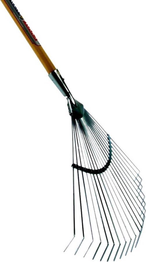 Talen Tools Gazonhark 22 tanden Verzinkt Rond 150 cm steel
