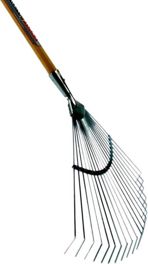 Talen Tools Gazonhark 22 tanden Verzinkt Rond 150 cm steel