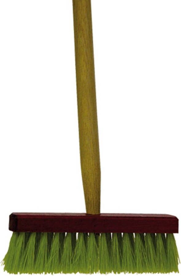 Talen Tools Kinderbezem Rood Groen 80 cm Compleet