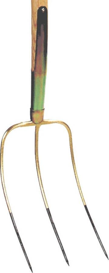 Talen Tools Mestvork 3 tanden houten steel 130 cm en stift verbinding