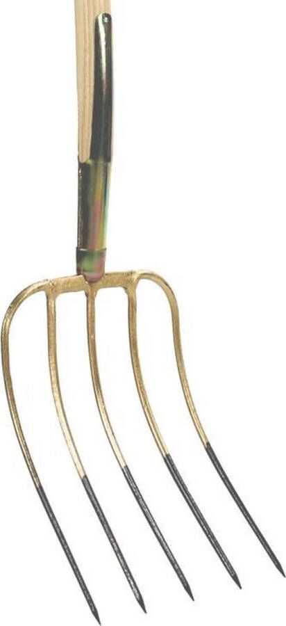 Talen Tools Mestvork 5 tanden houten steel 100 cm en stift verbinding