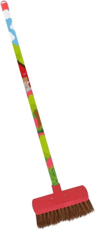 Talen Tools Kinderbezem met konijnen print