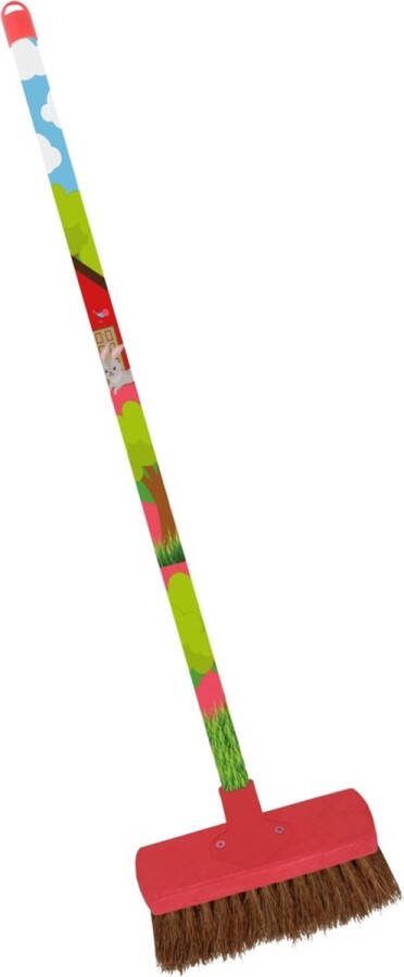 Talen Tools Kinderbezem met konijnen print