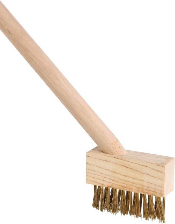 Talen Tools Onkruidborstel Steel 120 cm FSC Hout Compleet