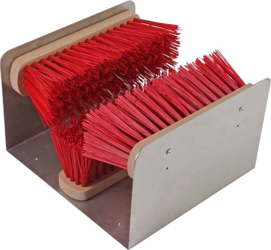 Talen Tools Professionele voetenveger Schoenborstel Laarzenborstel- Laarzenknecht 3 borstels Nylon Hoogwaardige kwaliteit