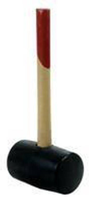 Talen Tools Rubber hamer met houten steel