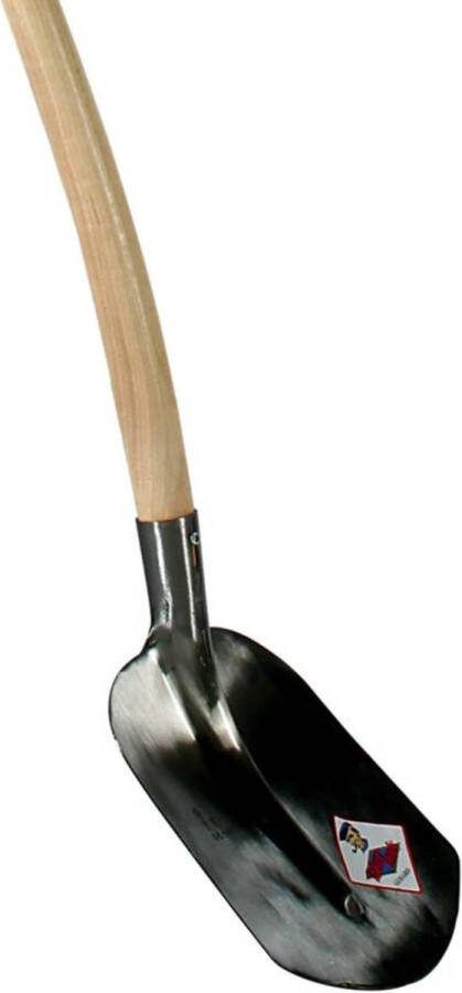 Talen Tools – Schepbats – Blank gepolijst – Essenhouten steel – 130 cm