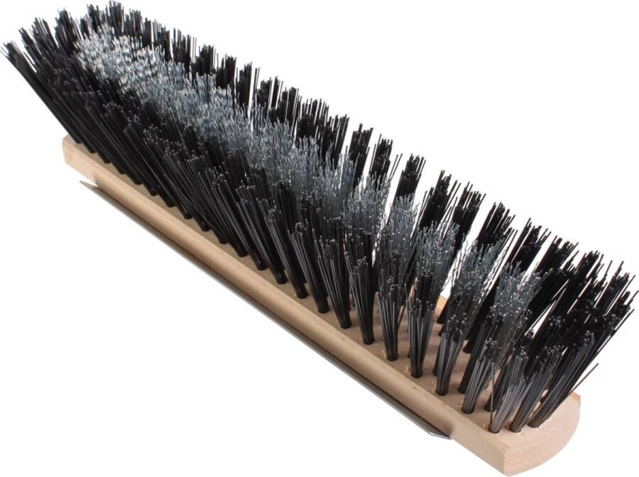 Talen Tools Sneeuw ijsbezem 40 cm met houten steel 140 cm