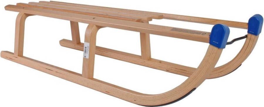 Talen Tools Sneeuwslede Houten Slee Sneeuwslee 100 cm Comfort Hoogwaardige kwaliteit