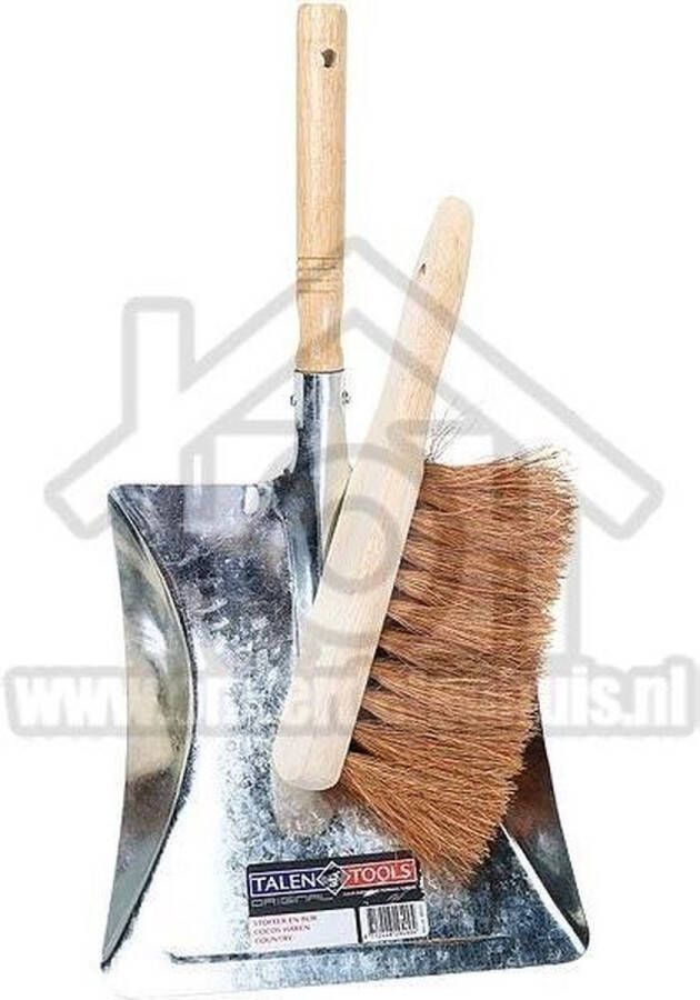 Talen Tools Stoffer en blik Country 220x230 mm Cocosharen