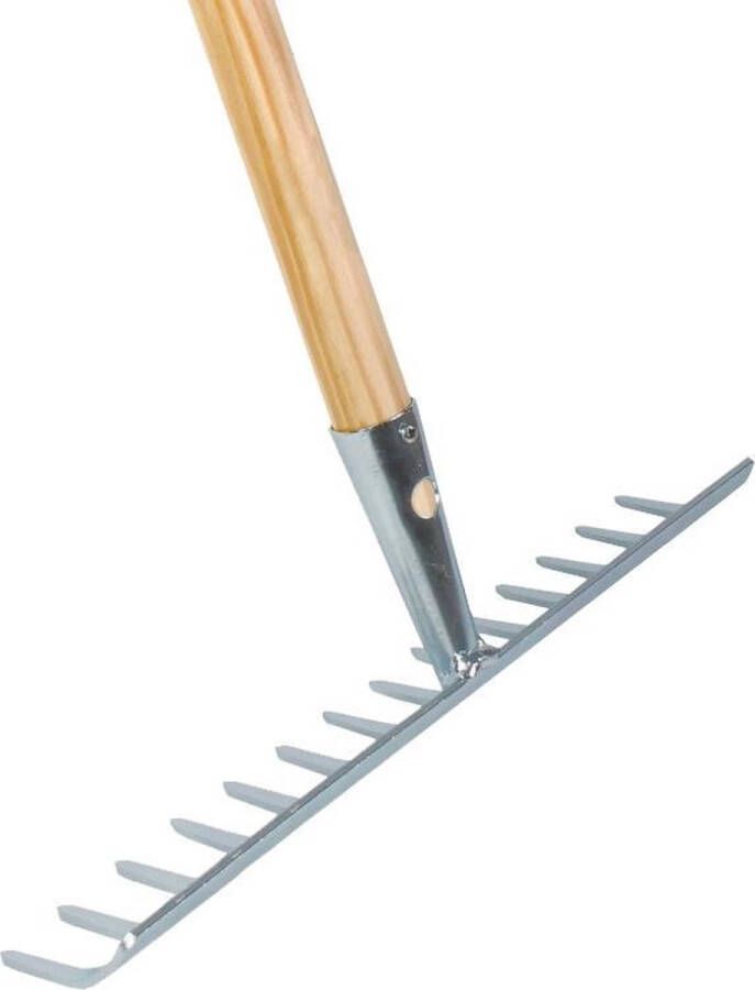 Talen Tools – Tuinhark – 14 tanden – Verzinkt – 35 cm – Essenhouten steel – 160 cm