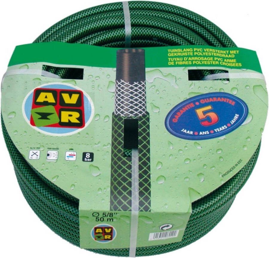 Talen Tools Versterkte Tuinslang 1 2 50 m Anti-UV Bescherming