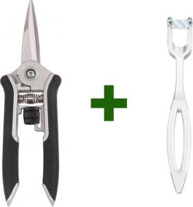Talen Tools VOORDELIGE SET bloemenschaar F200 + transparante bloemensnijder