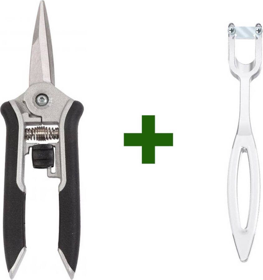 Talen Tools VOORDELIGE SET bloemenschaar F200 + transparante bloemensnijder