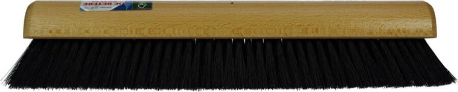 Talen Tools bezemkop binnenbezem bruin hout paardenhaar 50 cm Bezem