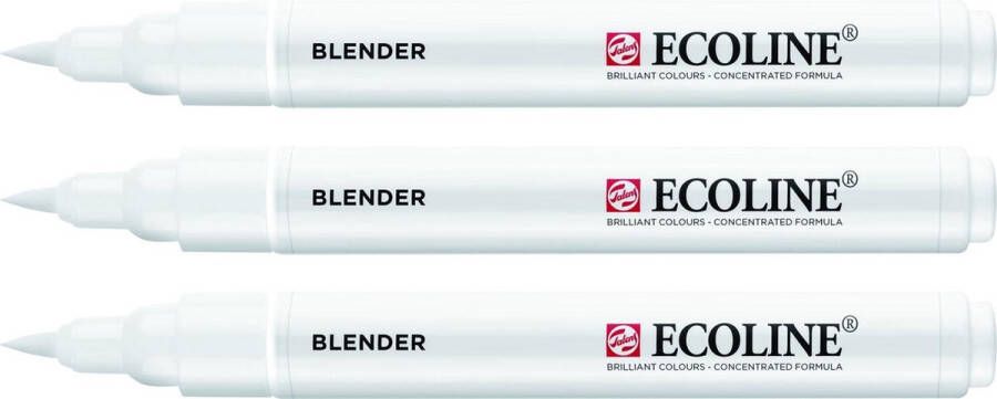 Talens 3x Ecoline Brush Pen blender