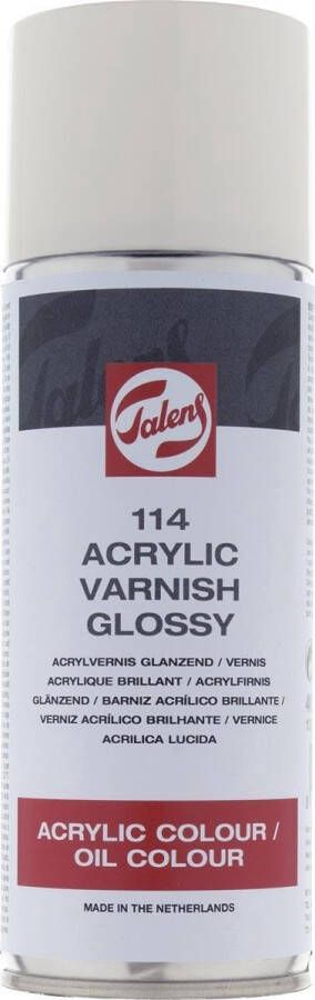 Talens Acrylvernis Glanzend 114 Spuitbus 400 ml