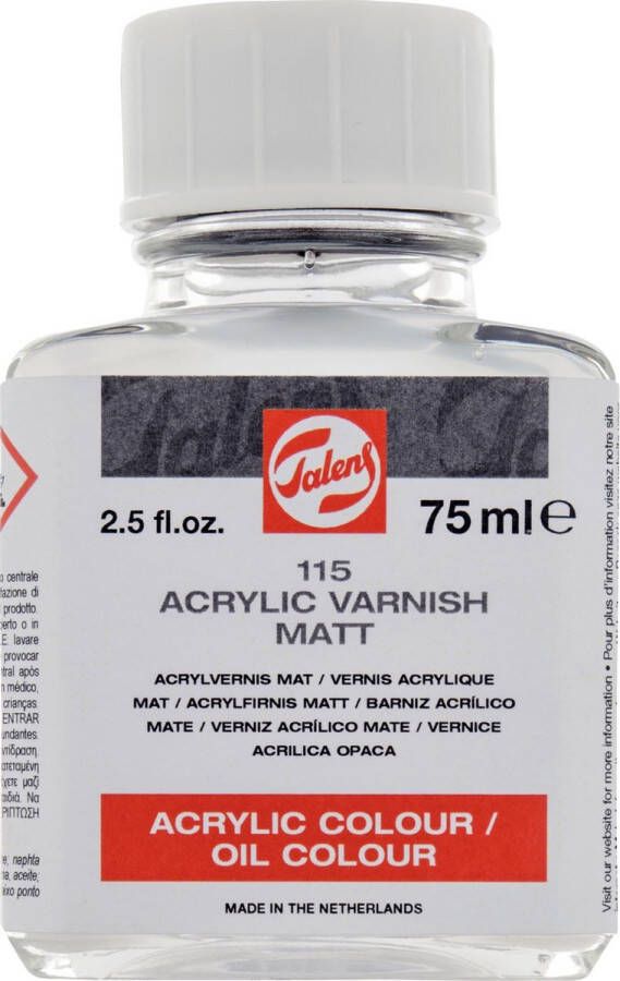 Talens Acrylvernis Mat 115 Fles 75 ml