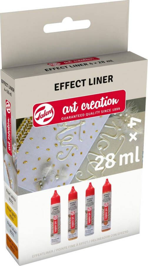 Talens Art Creation effect liner set Basis parel