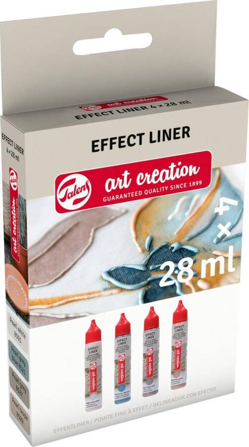 Talens Art Creation Effectliner Set 4 x 28 ml Specialties Parel