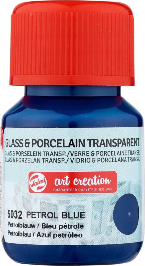 Talens Art Creation Glas & porselein transparant 30ml Petrolblauw